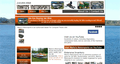 Desktop Screenshot of martosmotorsports.com